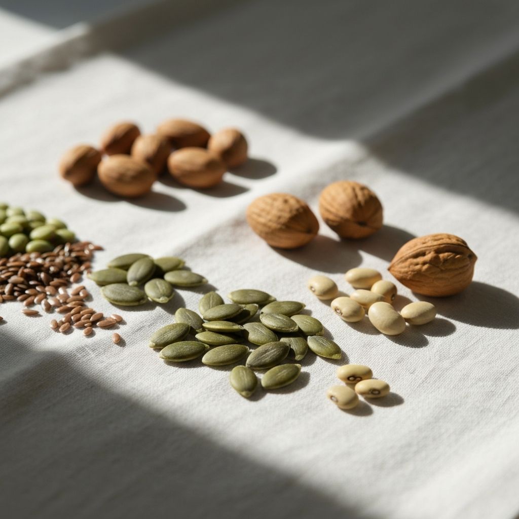 Orzechy, nasiona i leguminy